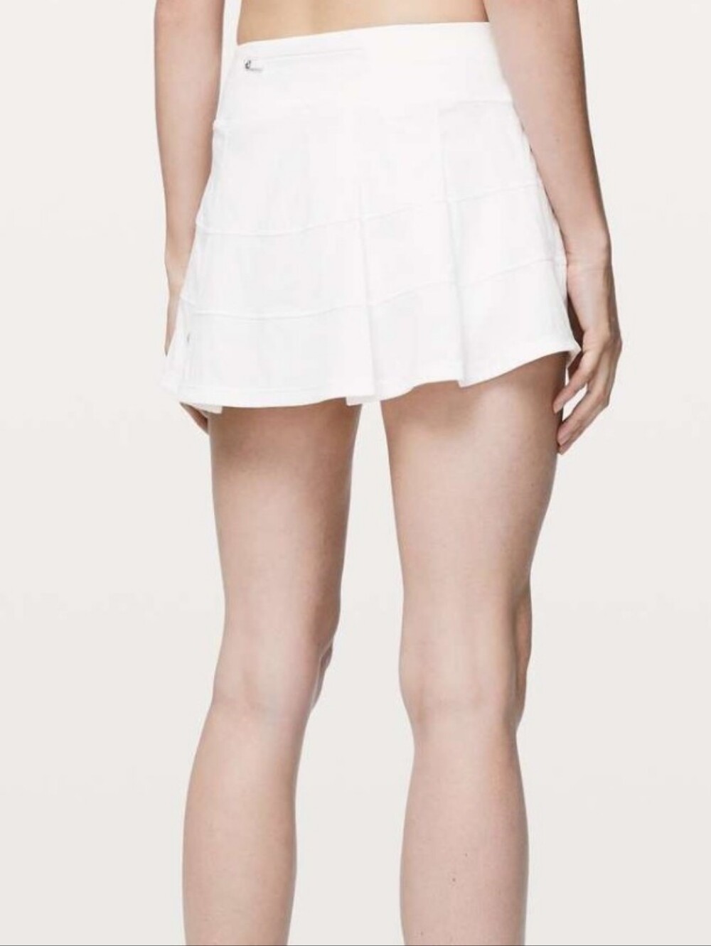 Lululemon Athletica White Athletic Tennis Skirt Size 8 Tall